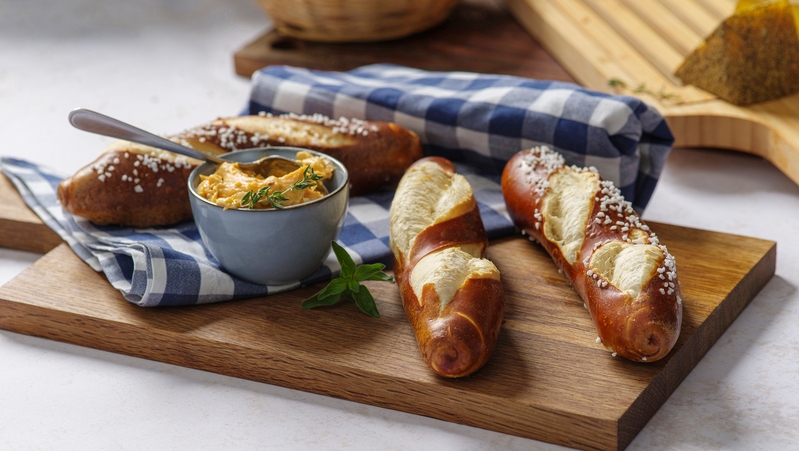 Lye Pretzel Breadsticks
