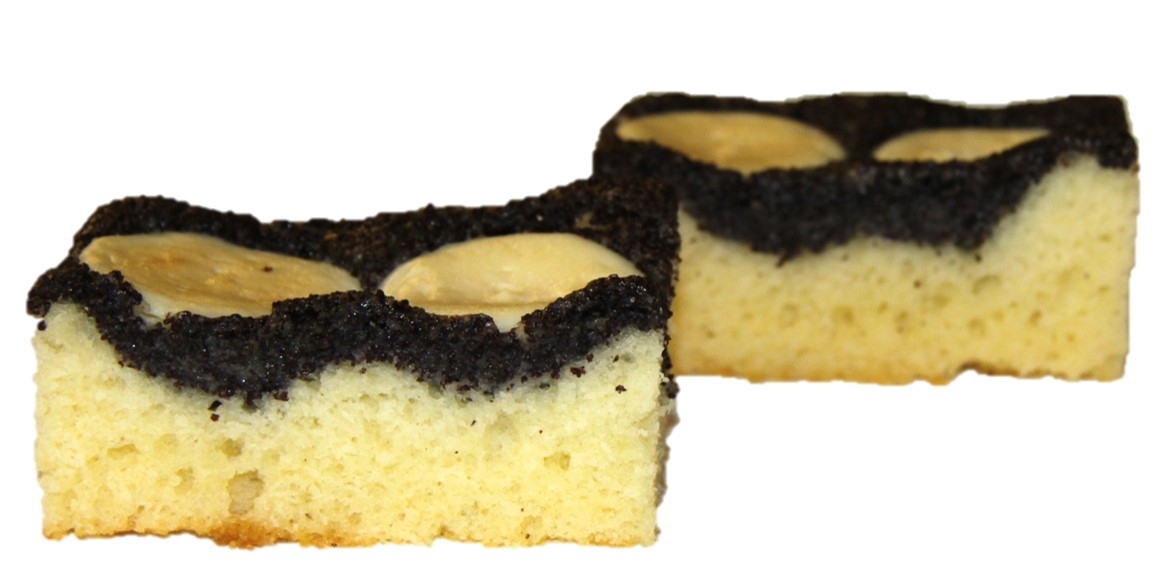 Poppy Seed Cake with Quark Dots