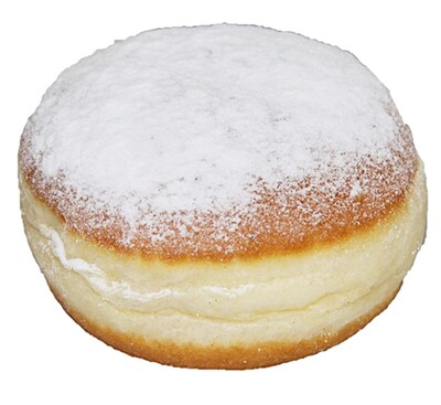 Article image_Plum Berliner with powdered sugar