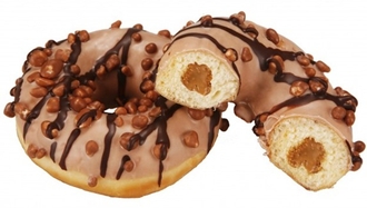Artikelbild_Cappuccino Donut mit Füllung